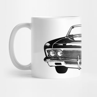 1966 Chevy Impala SS Sketch Art Mug